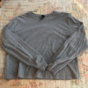 Wild Fable Long-sleeve Crop Top